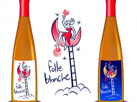 Étiquette de vin du Val de Loire
