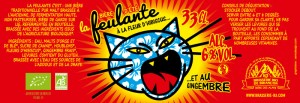 "La Feulante", bière d'été à l'hibiscus et au gingembre