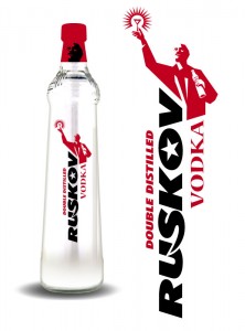 Création d'une étiquette de vodka