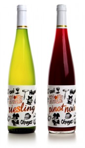 riesling et pinot noir vins d'alsace