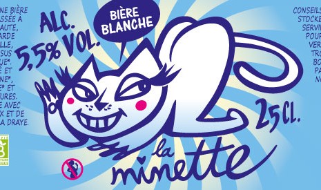 Bière blanche bio La minette