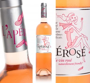 Création de l'étiquette de l'Apérosé