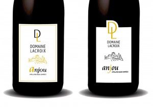 Projets d'etiquettes de vin d'anjou