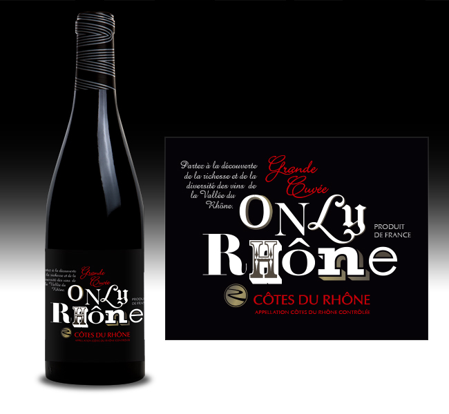 Only Rhône Grande Cuvée, la version premium de ce vin des côtes du rhône