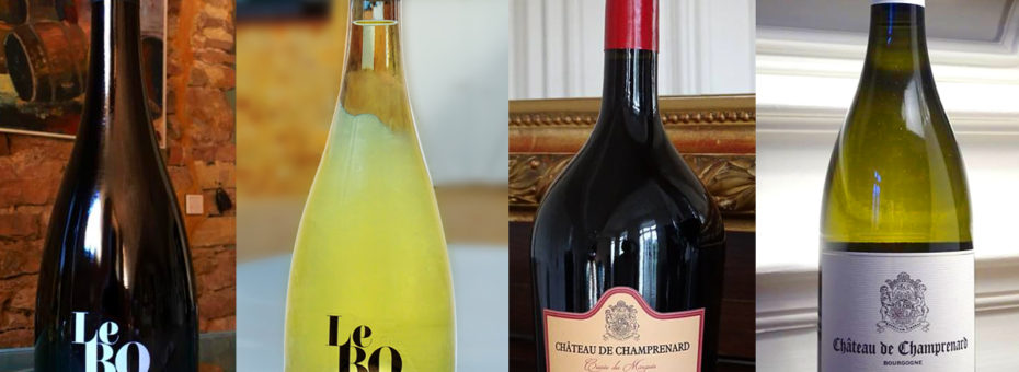 Création des étiquettes des vins du Château de Champ-Renard, un superbe domaine viticole situé à Blacé dans le département du Rhône.