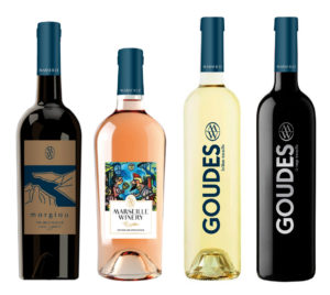 création d'etiquettes de vins pour marseille winery