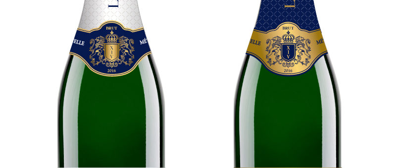 Création étiquette de Champagne