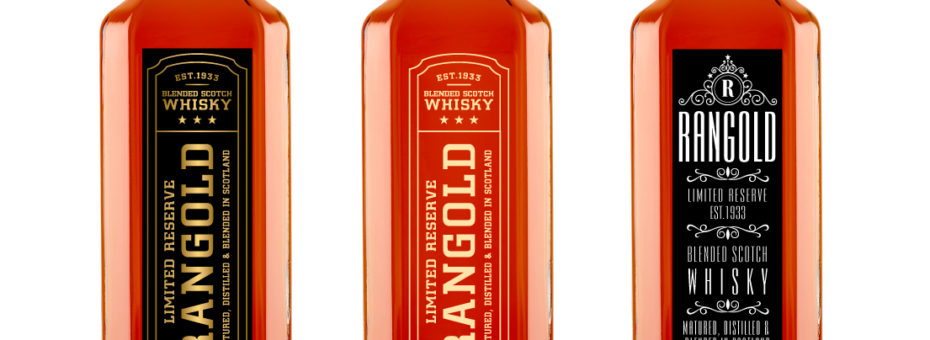 Création étiquette de Whisky