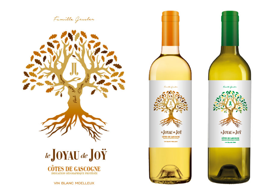 Étiquettes de vin LE JOYAU DE JOY