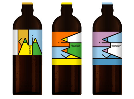 Création étiquette de bière