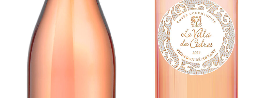 creation etiquette de vin rosé