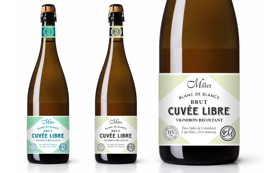 Création de l Création de étiquette Cuvée Libre